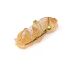 Ham and salad sandwich