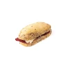 Smoked beef and Tête de Moine sandwich