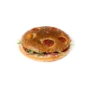 Focaccia au jambon cru