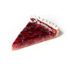 Tranche de gâteau aux framboises