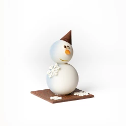 Montage Chocolat "Bonhomme de neige"