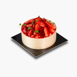 Pot gourmand aux fraises